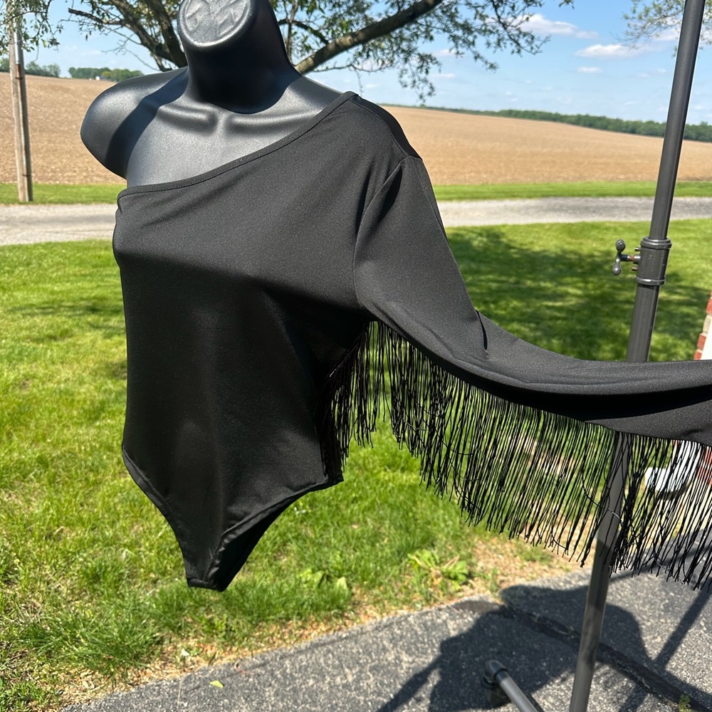 NWT - Boutique Inventory - Fringe Bodysuit